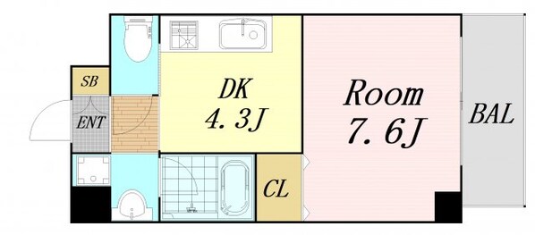 今川マンションの物件間取画像